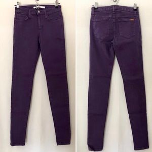 Joe’s Jeans Purple The Skinny Stretchy Jeans 26